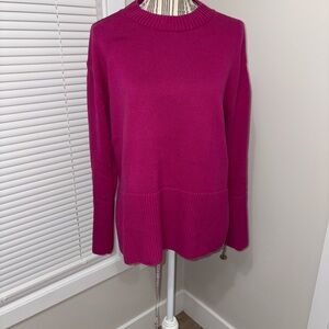 Gap Women's Pink/Magenta Sweater sz S relaxed fit